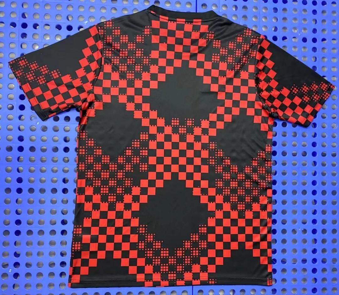 2025 Benfica red and black pre-match training suit - immagine 2