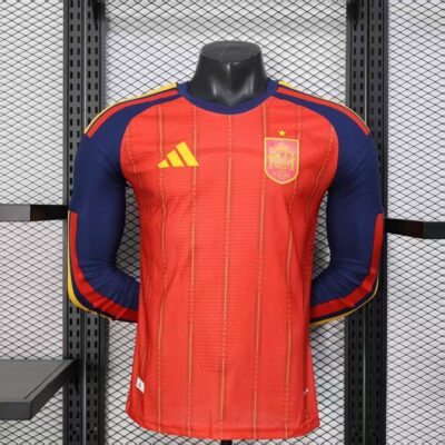 Players: 26 Spain main long sleeves