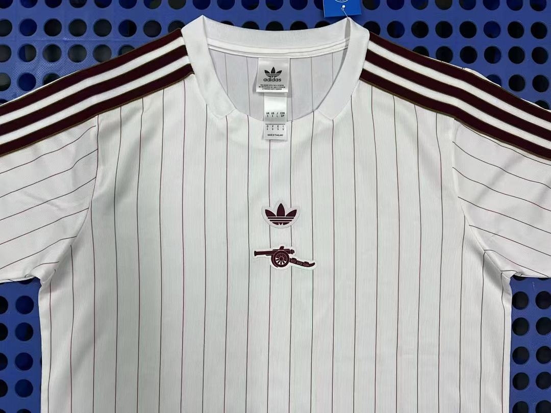 2025 Arsenal Retro T-Shirt White S-4XL - immagine 3