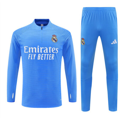 2526 Real Madrid Light Blue [Player Version] AD is on the left and right cuffs