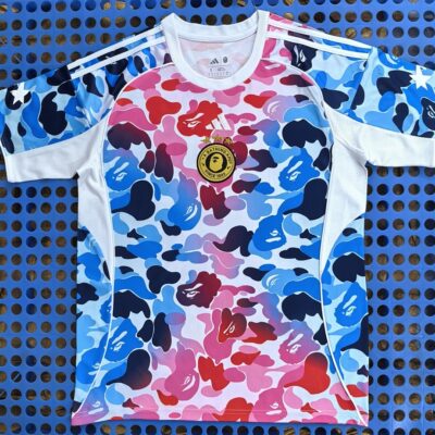 2025 Adidas joint ape version orange gradient S-4XL