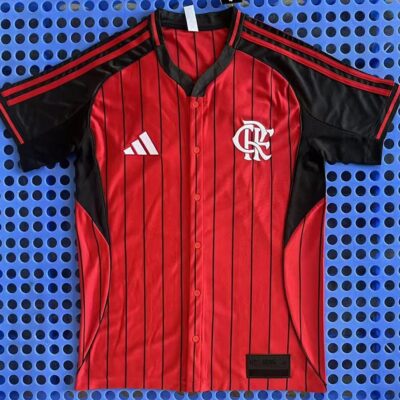 2025 flamenco baseball jersey red