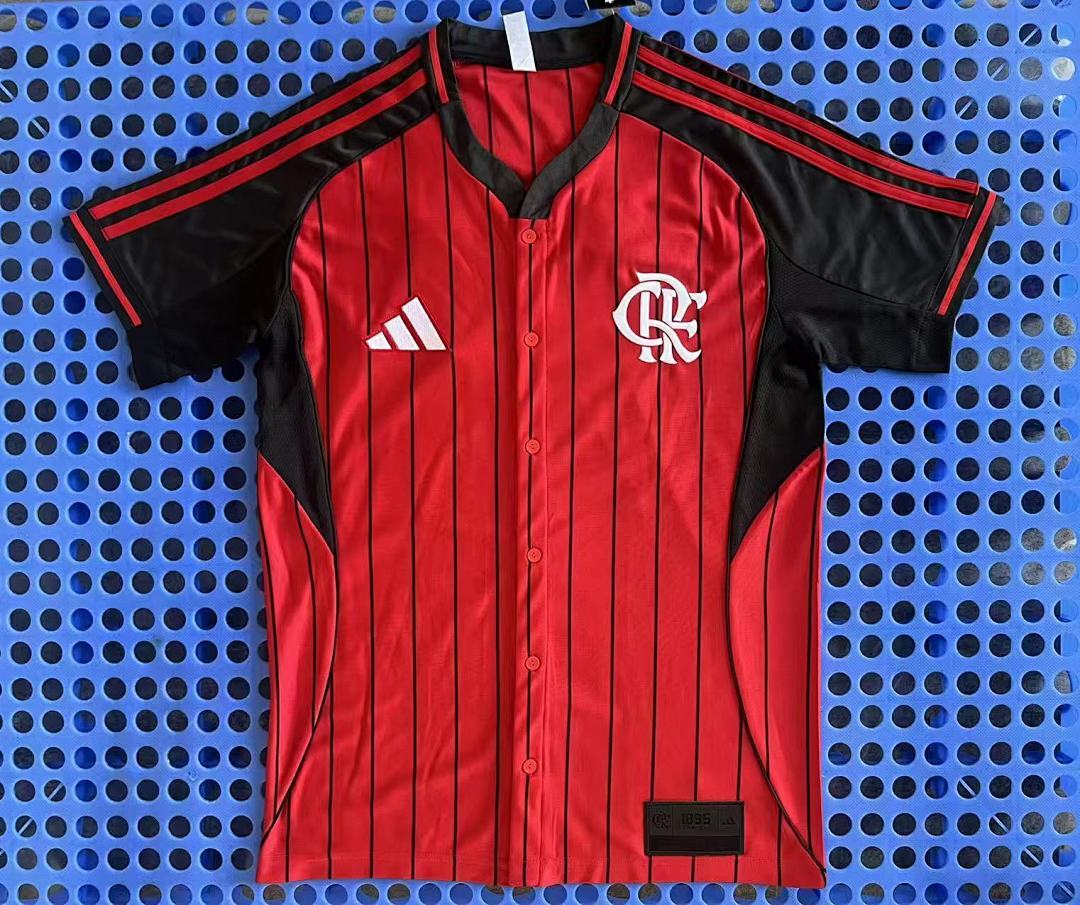 2025 flamenco baseball jersey red