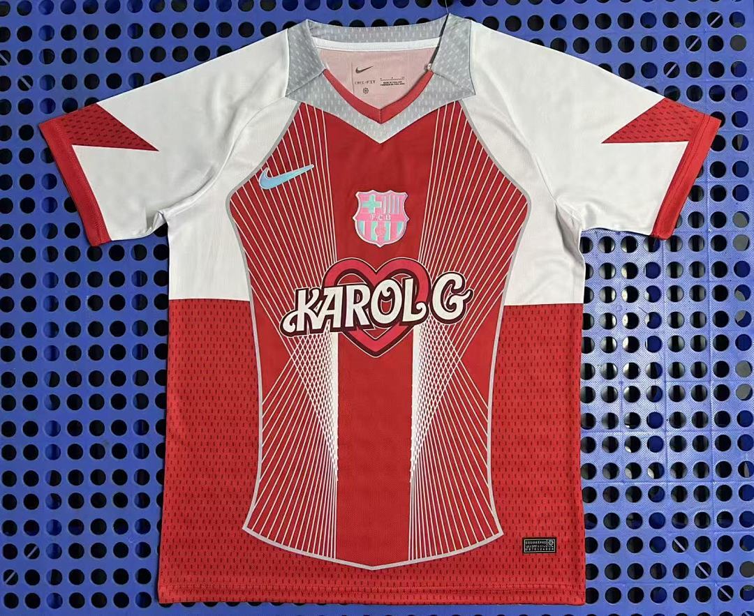 2025 Barcelona red and white heart-shaped special edition