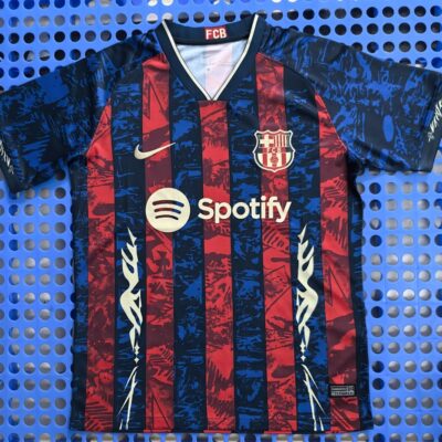 2025 Barcelona FCB pre-match training uniform