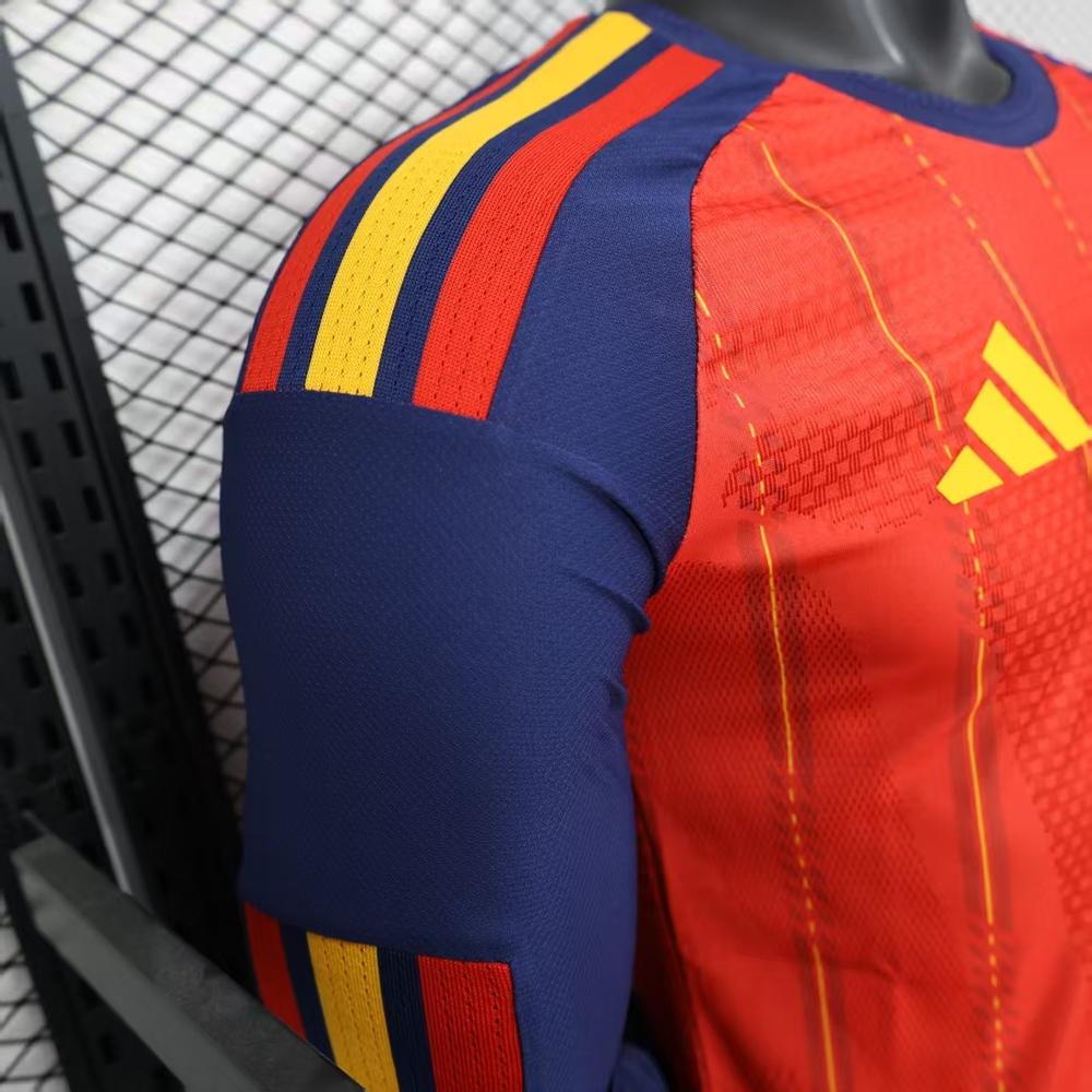 Players: 26 Spain main long sleeves - Image 6