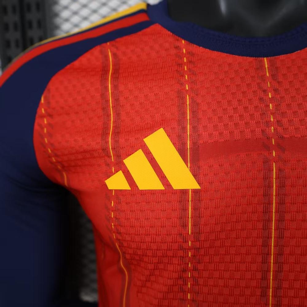 Players: 26 Spain main long sleeves - Image 8