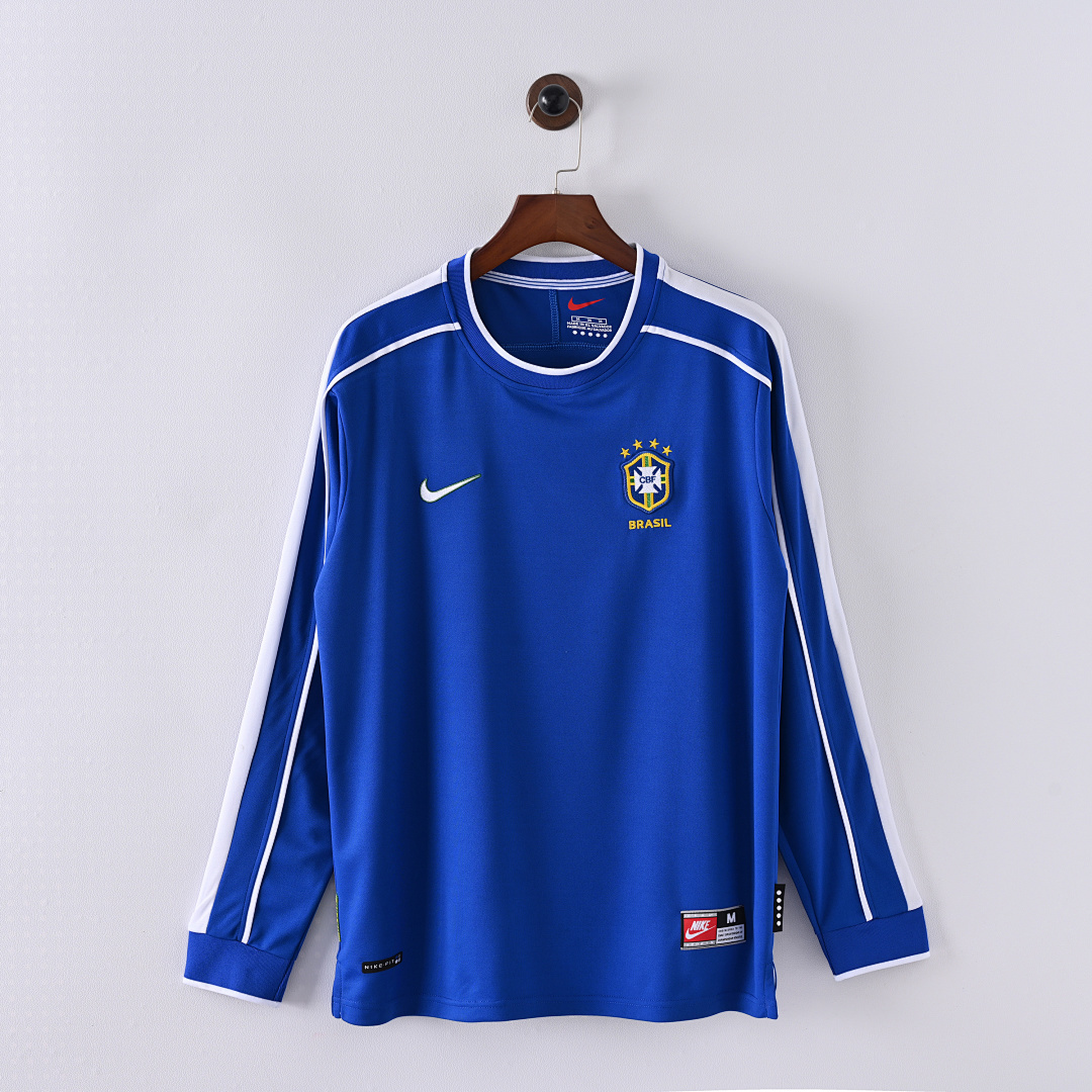 1998 Brazil Away Long Sleeve